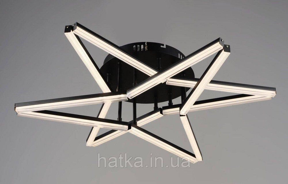 Люстра світлодіодна B YH1324/12 BK 72W Київ - фото 1