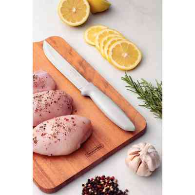 Кухонний ніж Tramontina Plenus Light Grey Meat 152 мм (23423/136) Вінниця