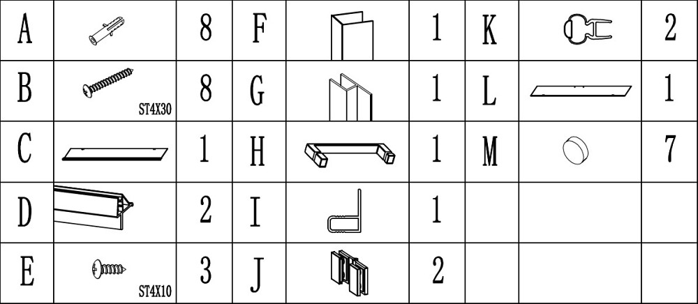 Душові двері POPRAD 90TB BRAVO (1уп.) Киев - изображение 2