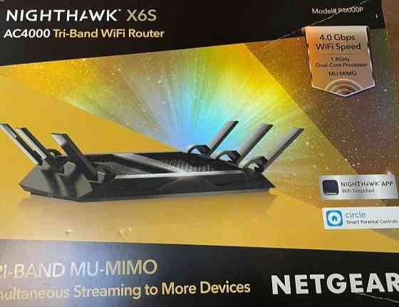 Wi-Fi роутер Netgear R8000P-100NAS WiFi5 AC4000. Новый. Киев