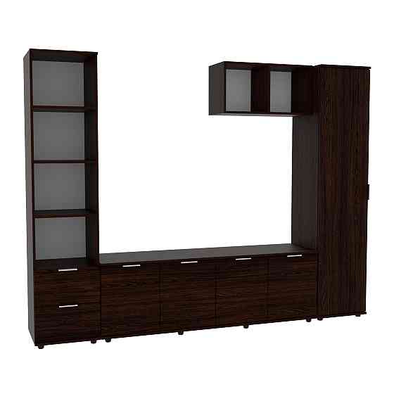 Стенка в гостиную Ketrin-2, Венге Магия, 2440х425х1880 Львов