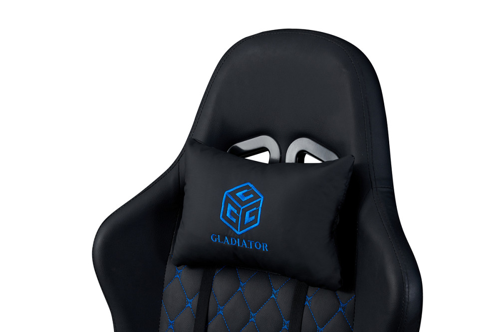 Крісло геймерське Світч, чорний/синій Київ - фото 5