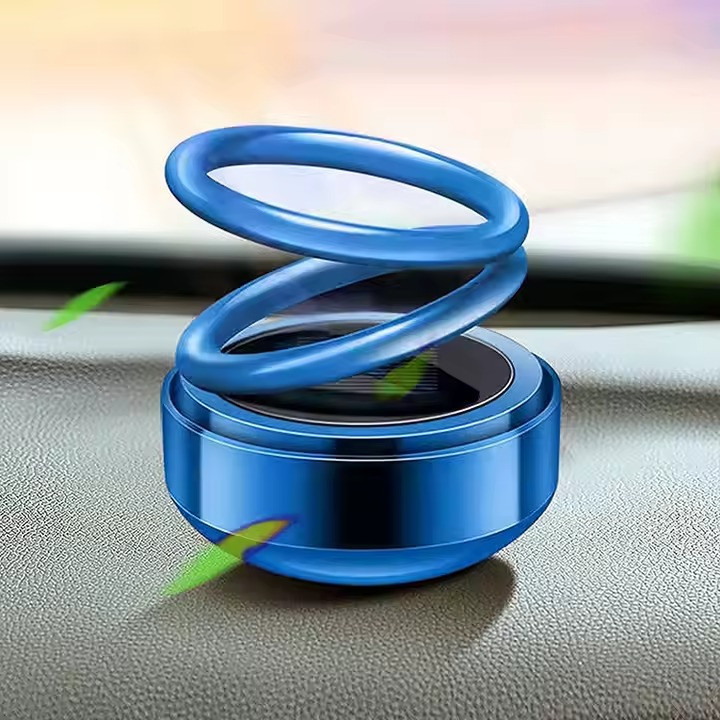 Дифузор ароматизатор для авто освіжувач повітря “Кільця левітації” на сонячній батареї в машину, синій Кам'янець-Подільський - фото 3