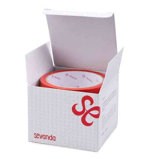 Скотч для бондажу LOCKINK SEVANDA Electrostatic Tape, червона, 16 м Sex Aura Київ