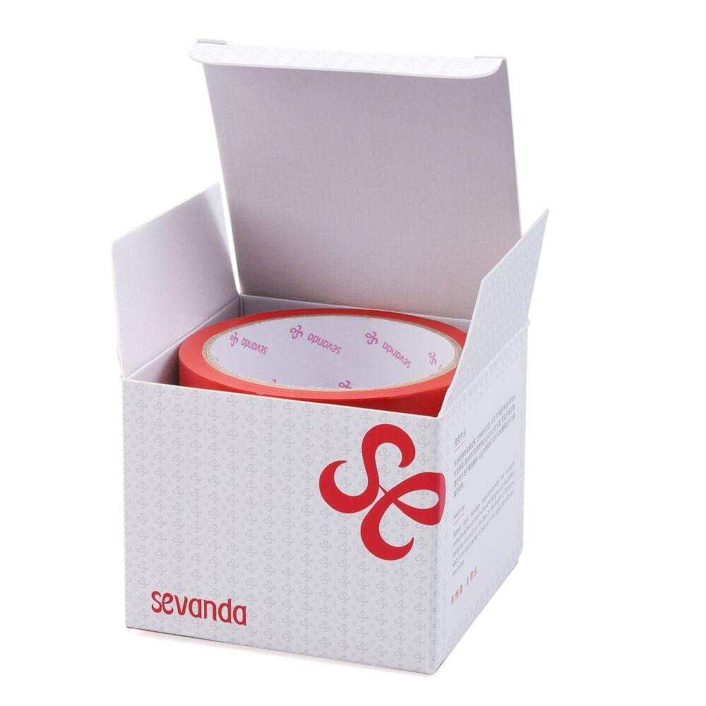 Скотч для бондажу LOCKINK SEVANDA Electrostatic Tape, червона, 16 м Sex Aura Київ - фото 3