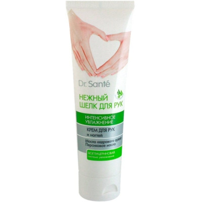 Крем для рук Dr. Sante Нежный шелк Интенсивное увлажнение 90 мл (4823015923425) Винница - изображение 1