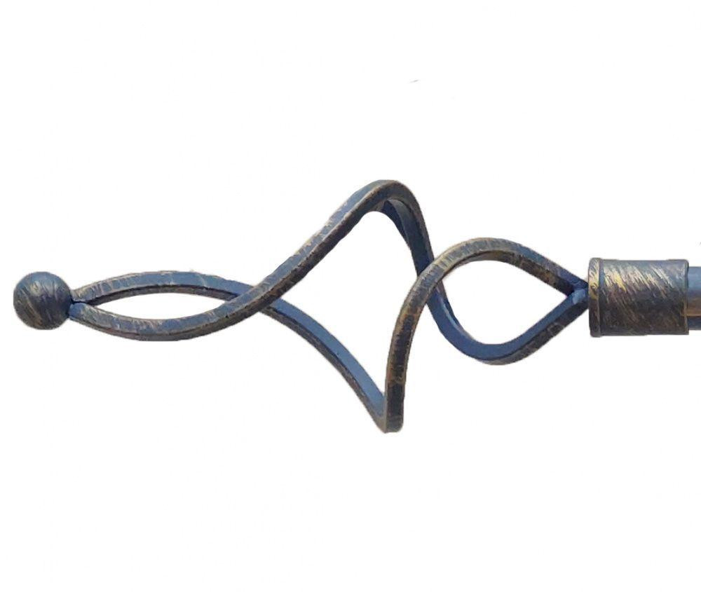 Закінчення для карнизу Orvit АЖУР ХВИЛЯСТИЙ 16 мм БЛАКИТЬ ЗОЛОТА Львов - изображение 1