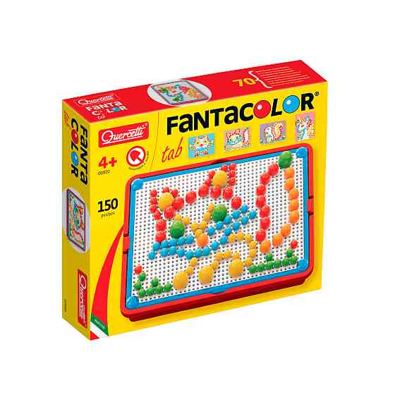 Набір - Для Занять Мозаїкою (10 Мм Фішки (150 Шт.) + Дошка 22Х16) Дніпро