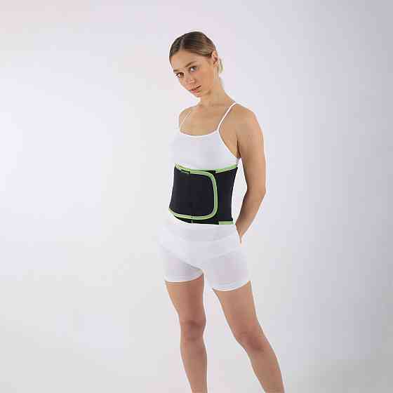 Корсет попереково-крижовий CAS333, ортопедичний бандаж пояс для спини неопреновий регулюючий, Розмір S Кам'янець-Подільський