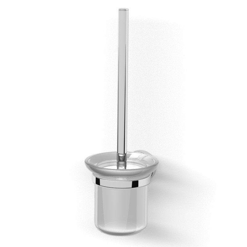 Настінний йоржик для унітаза IMPRESE SKALA хром Київ - фото 1