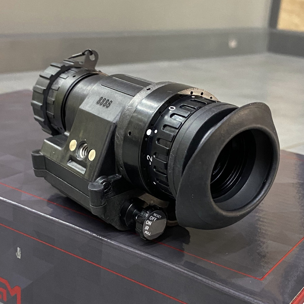 Монокуляр нічного бачення AGM PVS-14 NW1, ПНВ, білий фосфор, Кріплення для голови в зборі Київ - фото 3