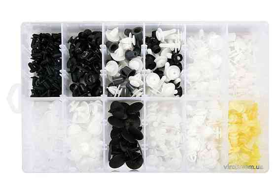 Шпинки для автосалоної обшивки PEUGEOT YATO, різні, 12 типорозмірів, 345 шт. [20] Одеса