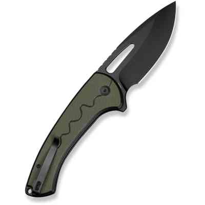 Нож Sencut Squiggy, Black/Green G10, Darkwash (S24082A-2) Винница