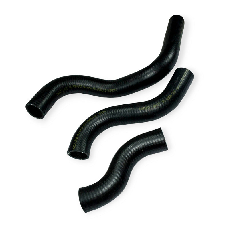 Патрубок Ланос (1,5; 1,6 з кондиц.) радіатора Мукачево - фото 1