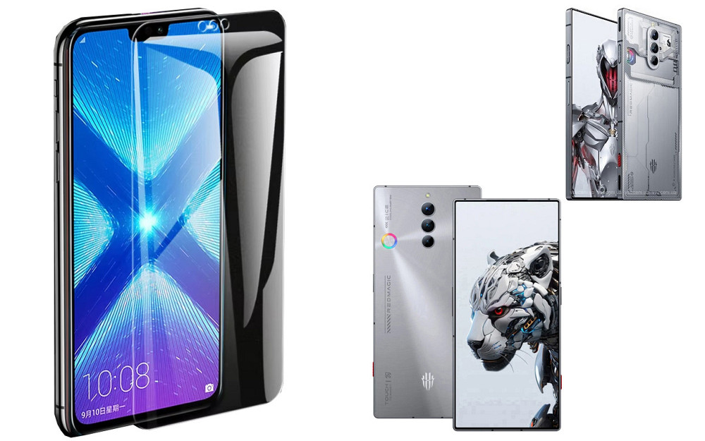 Защитное стекло NeoGlass для nubia Red Magic 8 Pro+, Red Magic 8S Pro+ – ультрапрозрачное и устойчивое Киев - изображение 2