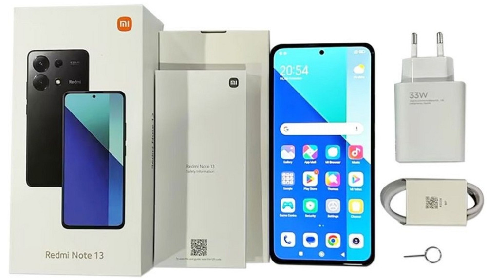 Смартфон: Xiaomi Redmi Note 13 , 8/256Gb. Midnight Black. Київ - фото 8