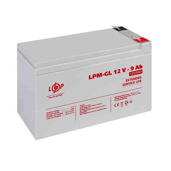 Аккумулятор гелевый LPM-GL 12V - 9 Ah Киев