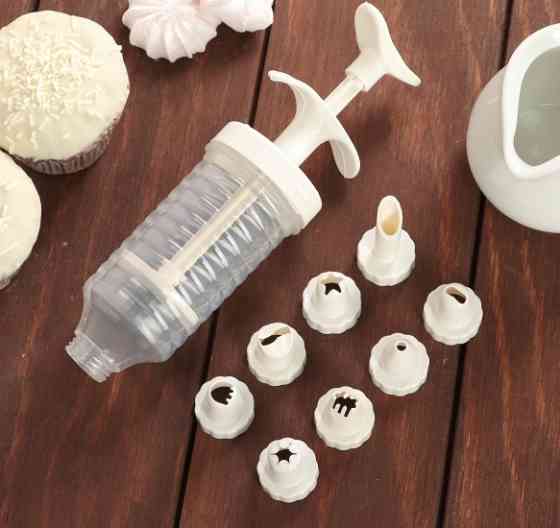 Кондитерский шприц 8 насадок Винница