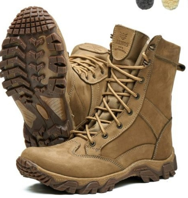 Берці 3 кольори 3 різновиди натуральна шкіра не промокають гурту. Київ - фото 5