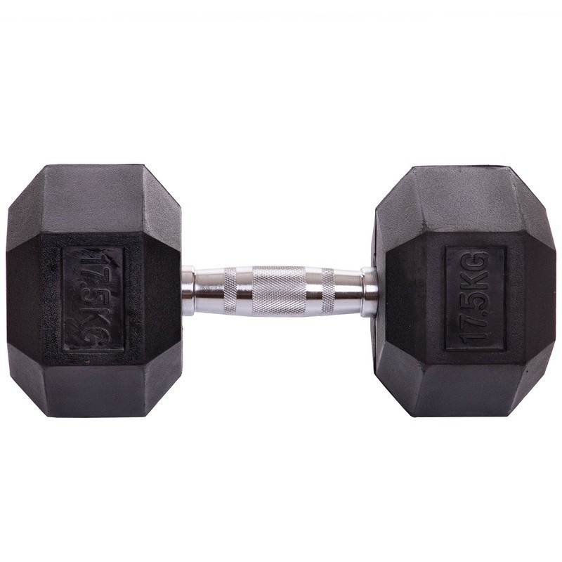 Гантель 17.5 кг цельная шестигранная SP-Planeta-8013-17_5 Киев - изображение 3