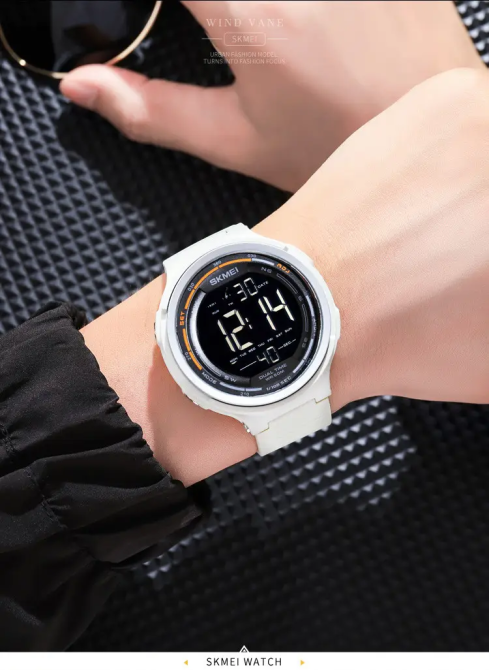 Чоловічий наручний годинник Skmei 1841 Білий Вінниця - фото 6