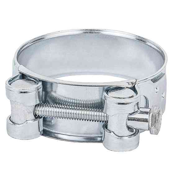 Хомут силовой оцинкованный 22мм Ø56-59мм (КРАТНО 5шт) SIGMA (2509181) Киев