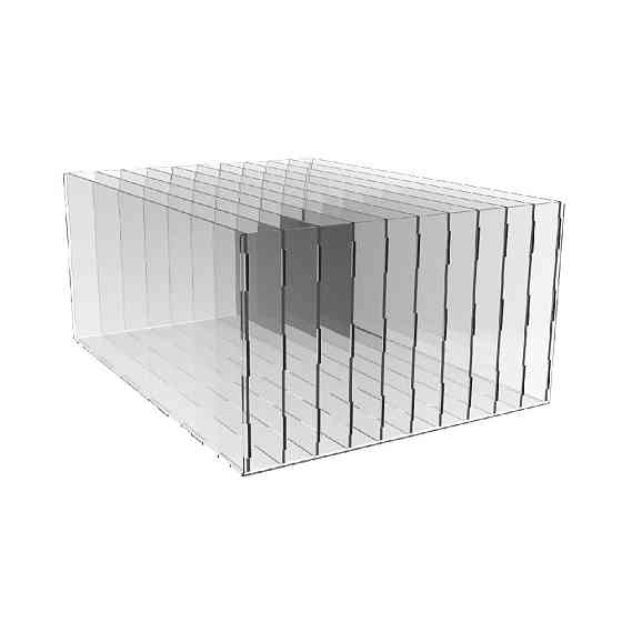 Коробка акриловая EKOSTAR 339х450х200 Киев