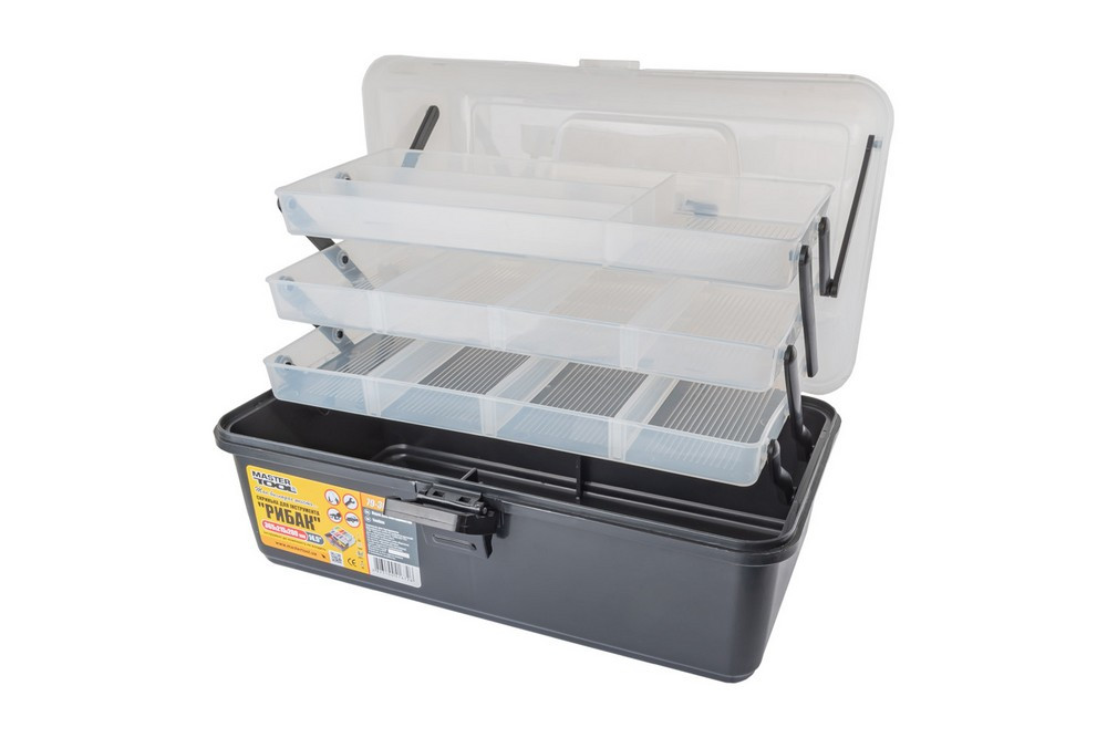 MASTERTOOL Скриня органайзер MASTERTOOL РИБАК 14,5" 365х215х200 мм 79-3005 Киев - изображение 7