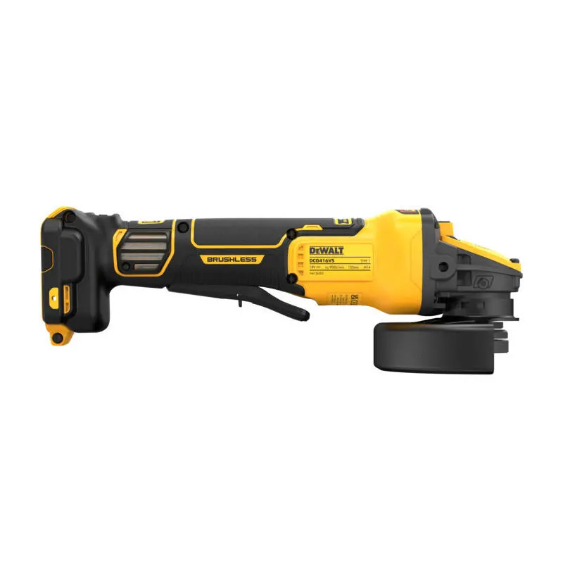 Професійна шліфмашина кутова - болгарка акумуляторна безщіткова DeWALT DCG416VSN : без АКБ, диск 125мм (DCG409VSNT) Київ - фото 5