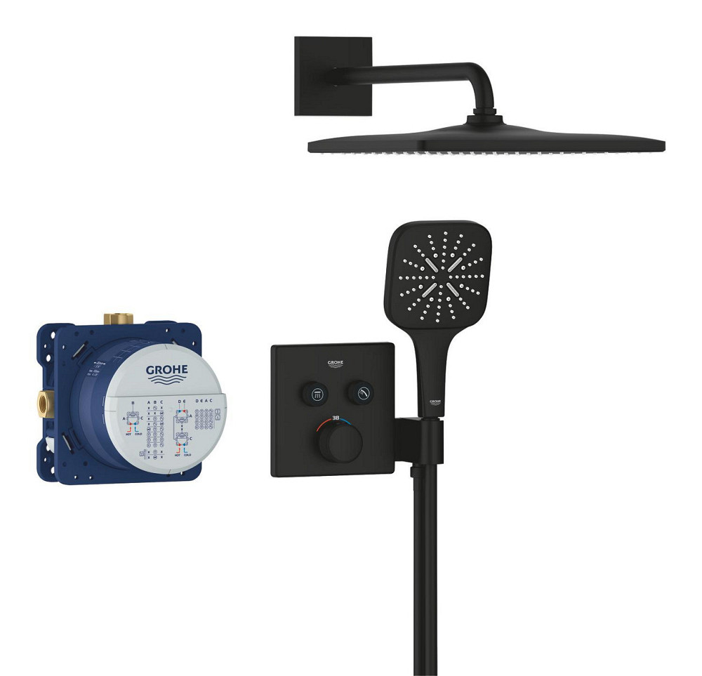 Душовий комплект Grohe Grohtherm SmartControl із Rainshower 310 Mono Cube (34865KF0) ( 38123 ) Харьков - изображение 5