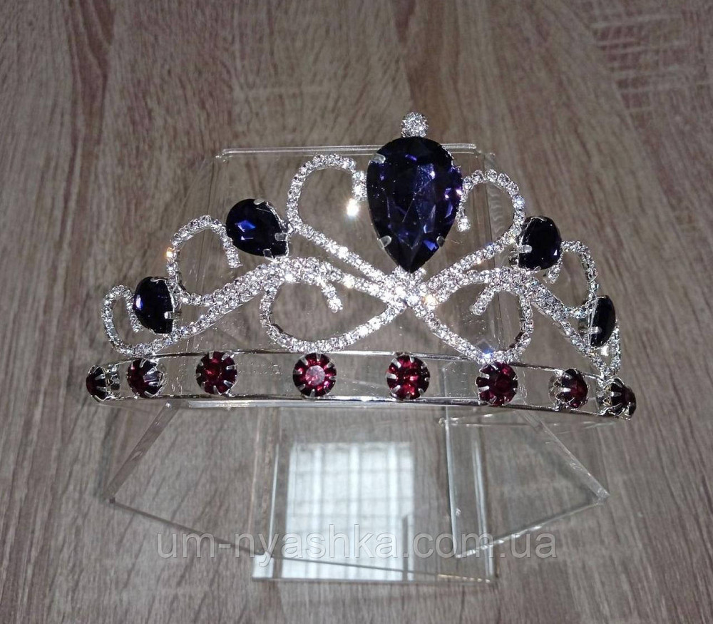 Диадема на обруче Корона с цветными камнями Кривой Рог - изображение 6