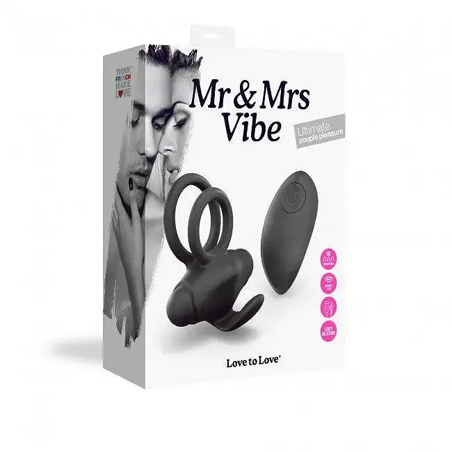 Ерекційне віброкільце Love To Love Mr & Mrs VIBE з пультом ДК Львов - изображение 4
