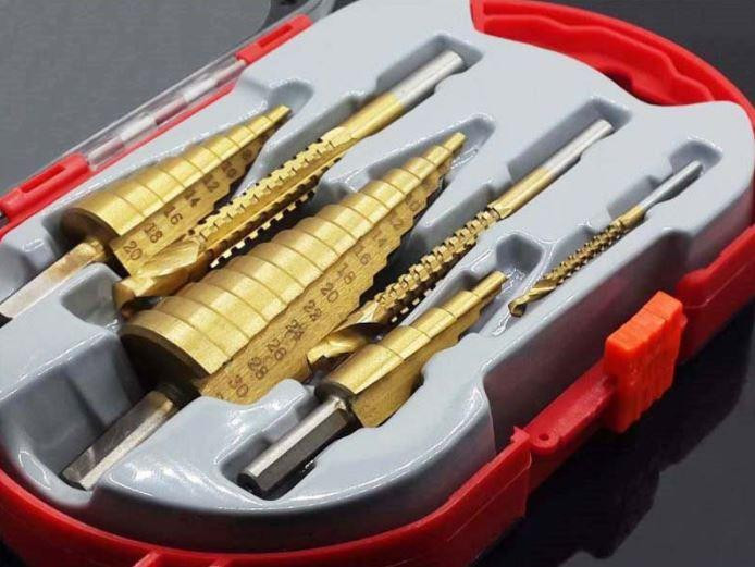 Набір ступінчастих свердел по металу 7790, 6 шт Винница - изображение 2