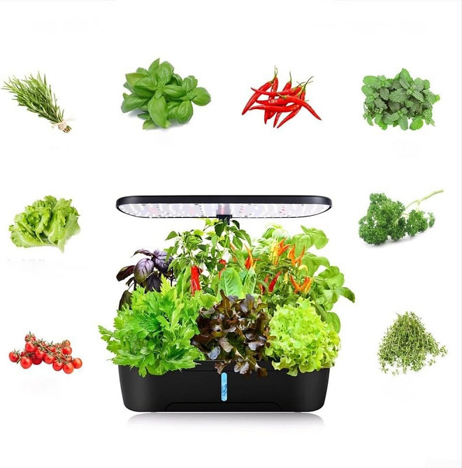 Гидропонная система гоубокс Smart с LED подсветкой для домашнего выращивания сада,мощность 15 Вт посадочных мест 6 Каменец-Подольский - изображение 17