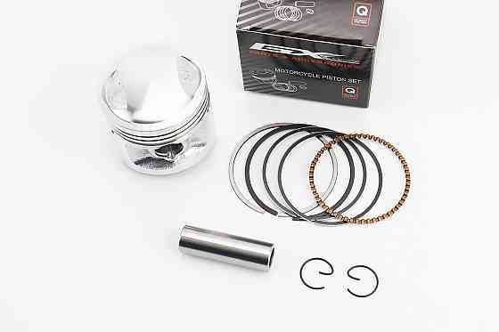 Поршень к-кт CB/CG125cc 56,5мм STD (висота 52,0мм; палець 15мм) Бершадь