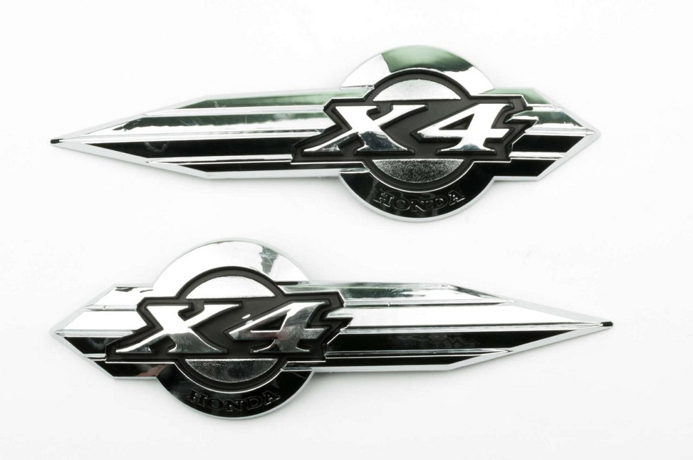 Наклейка шильдик X4 (хром) (#5202) Мукачево - фото 1