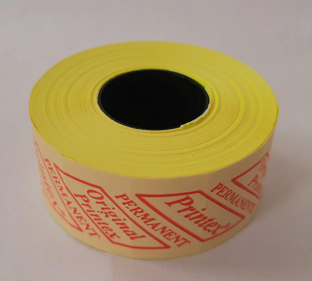 Этикетка (Ценники) под пистолет 26х16 мм, светло-желтый, 1000 шт Павлоград - изображение 3