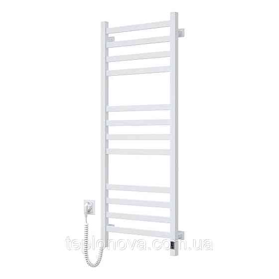 Электрический полотенцесушитель NAVIN Avangard 480х1200 Sensor с Wi-Fi, левосторонний с таймером, белый Черновцы