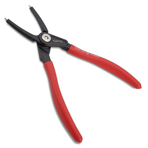 Кліщі для зняття стопорних кілець TOPTUL 7" (стиск прямі) посилені DCBD1307 Чернігів - фото 1