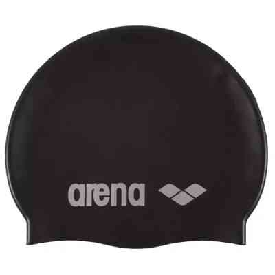 Шапка для плавания Arena Classic Silicone 91662-055 чорний Уні OSFM (3468333887410) Винница