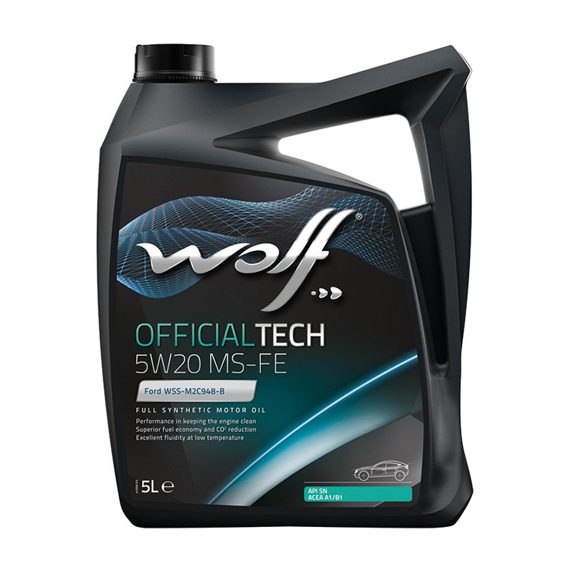Моторное масло Wolf Official Tech MS-FE 5W-20 5л Львов - изображение 1