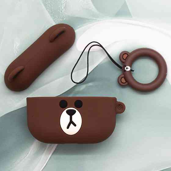 3D чехол для AirPods Pro Bear Киев