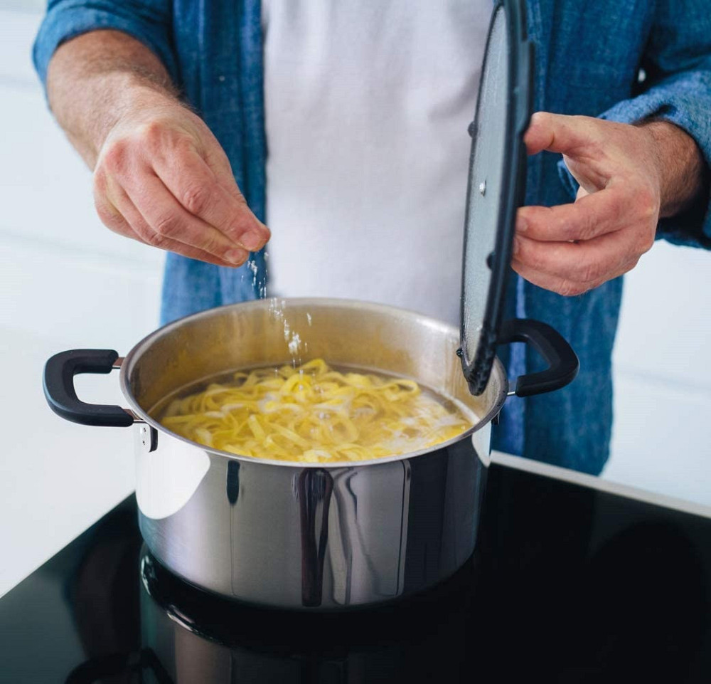 Каструля з кришкою 5 літрів Fiskars "Functional Form" (1026578) Нержавіюча сталь Нововолинськ - фото 6