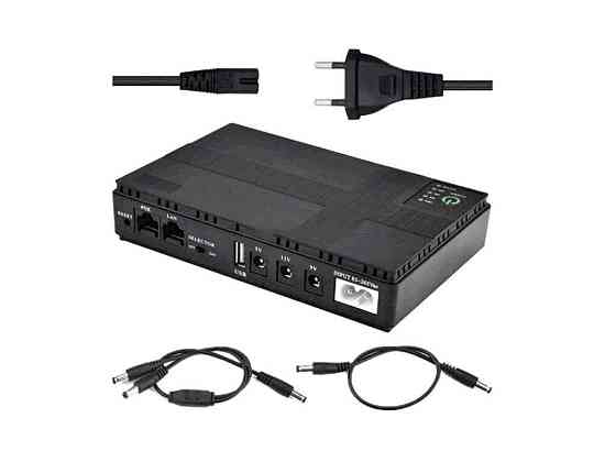 Джерело безперебійного живлення для роутера арт. DC1018P Mini UPS 10400 mAh (5V/9V/12V) ТМ КИТАЙ Київ