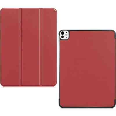Чехол для планшета BeCover Smart Case Apple iPad Pro 13" M4 2024 Red Wine (711647) Винница