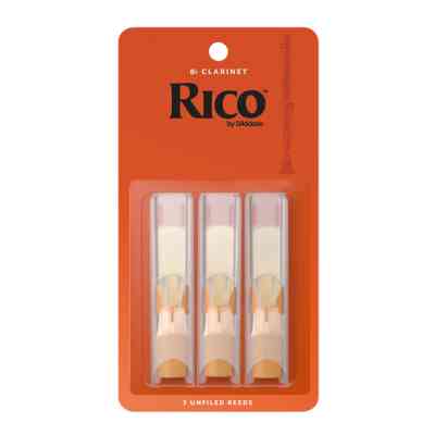 Трость для кларнета D'Addario Rico - Bb Clarinet #1.5 - 3 Pack (RCA0315) Винница