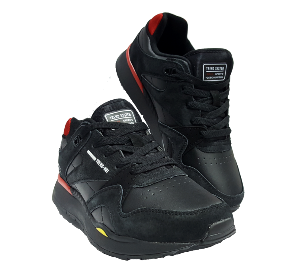 Мужские  кожаные демисезонные кроссовки BaaS,производство Польши Киев - изображение 2