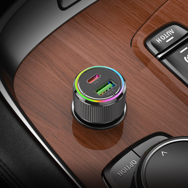 Автозарядка HOCO NZ14A Guerrero 20W черная Киев - изображение 2