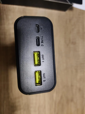 Портативний зовнішній акумулятор Pineng PN-899 30000mAh Power Bank Чорний Вінниця - фото 5