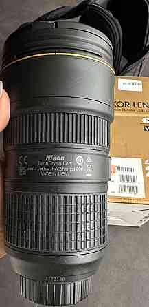 Обʼєктив Nikon Nikkor AF-S 24-70 mm f/2,8E ED VR Киев